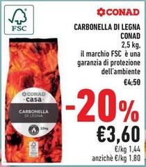 Conad - Carbonella Di Legna