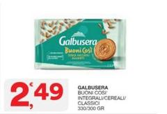 Galbusera - Buoni Cosi Integrali/cereali/ Classici