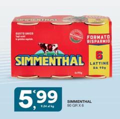 Simmenthal - 90 Gr X 6