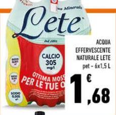 Lete - Acqua Effervescente Naturale