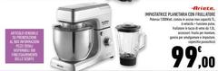 Ariete - Impastatrice Planetaria Con Frullatore