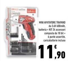 Kombo - Mini Avvitatore Trapano