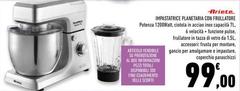 Ariete - Impastatrice Planetaria Con Frullatore
