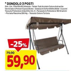 Oxford - Dondolo 3 Posti