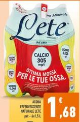 Lete - Acqua Effervescente Naturale