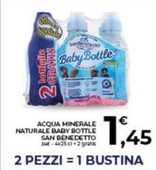 San Benedetto - Acqua Minerale Naturale Baby Bottle