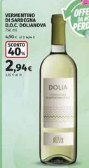Dolia - Vermentino Di Sardegna D.O.C.