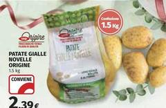 Origine - Patate Gialle Novelle