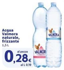 Valmora - Acqua Naturale, Frizzante