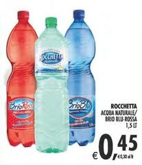 Rocchetta - Acqua Naturale/ Brio Blu-rossa