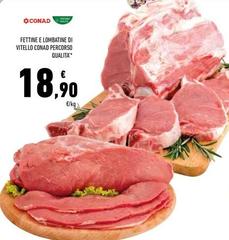 Conad - Fettine E Lombatine Di Vitello Percorso Qualita