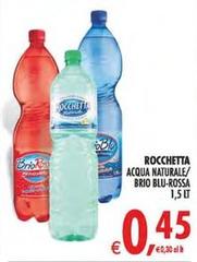 Brio - Rocchetta Acqua Naturale/ Blu-Rossa