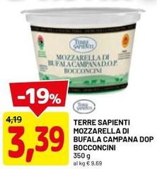 Terre sapienti - Mozzarella Di Bufala Campana DOP Bocconcini