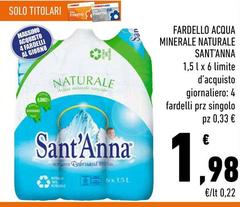Sant'anna - Fardello Acqua Minerale Naturale