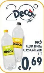 Deco - Acqua Tonica Classica