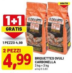 Briquettes Ovuli Carbonella