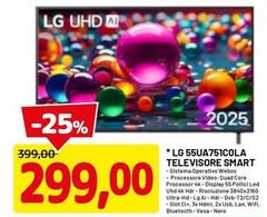 LG - 55UA751COLA TELEVISORE SMART