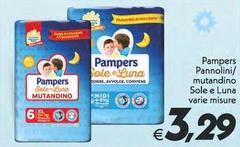 Pampers - Pannolini/ Mutandino Sole E Luna