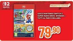 Nintendo - Switch 2 Super Mario Bros. Wonder + Tutti Al Parco Bellabel
