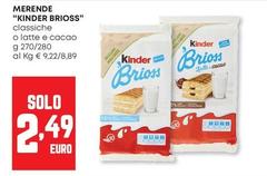 Kinder - Merende Brioss
