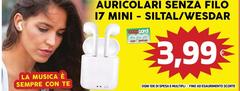 Auricolari Senza Filo I7 Mini-Siltal/Wesdar