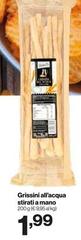Grissini All'Acqua Stirati A Mano