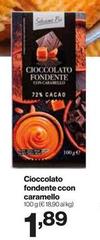 Cioccolato Fondente Ccon Caramello