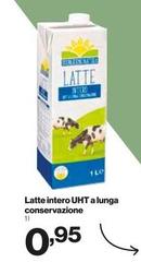 Latte Intero UHT A Lunga Conservazione