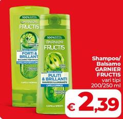 Garnier - Shampoo/Balsamo Fructis
