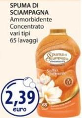 Spuma di Sciampagna - Ammorbidente Concentrato