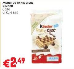Kinder - Merende Pan E Cioc
