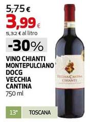 Vecchia cantina - Vino Chianti Montepulciano DOCG