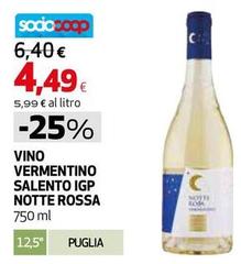 Notte rossa - Vino Vermentino Salento IGP