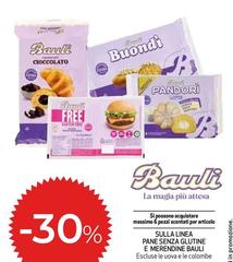 Bauli - Sulla Linea Pane Senza Glutine E Merendine