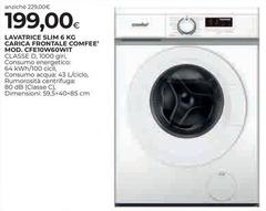 Comfeè - Lavatrice Slim 6 Kg Carica Frontale Comfee'