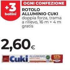 Cuki - Rotolo Alluminio