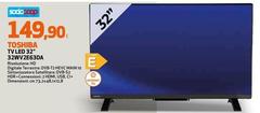 Toshiba - Tv Led 32