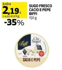 Biffi - Sugo Fresco Cacio E Pepe
