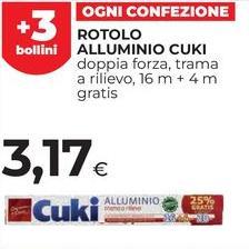 Cuki - Rotolo Alluminio