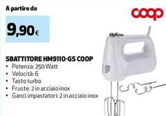 Coop - Sbattitore Hm9110-gs