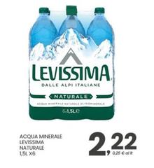 Levissima - Acqua Minerale  Naturale