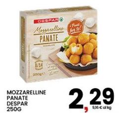Despar - Mozzarelline Panate