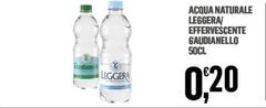 Leggera - Acqua Naturale Effervescente