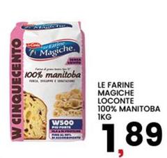 Lo conte - Le Farine Magiche Loconte 100% Manitoba