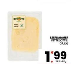 Leerdammer - Fette Sottili