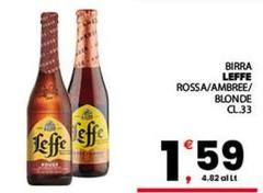 Leffe - Birra Rossa/Ambree/Blonde