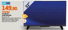 Toshiba - Tv Led 32