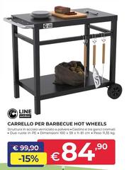 C Line - Carrello Per Barbecue Hot Wheels