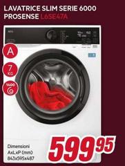 Miele - Lavatrice Slim 6000 Prosense