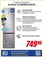 Samsung - Al Energy Mode Al Integratori a RB38C675CS9
